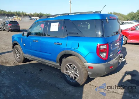 2025 Ford Bronco Sport Big Bend z USA, uszkodzony, nr VIN 3FMCR9BN6SRE51531